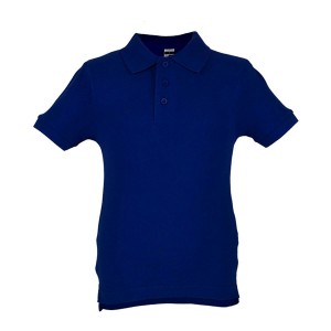 POLO PIKE CRIANÇA M/M ADAM KIDS AZUL PORTO